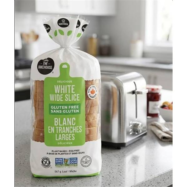 Loaves White Wide Slice 8x567g Each