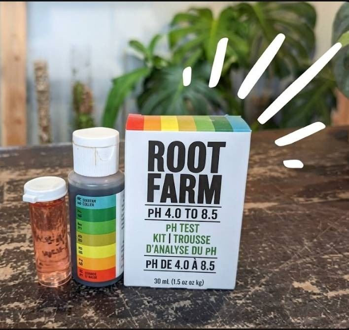 Root Ph Root Farm pH Test Kit With Indicator, 12 x 30 mL