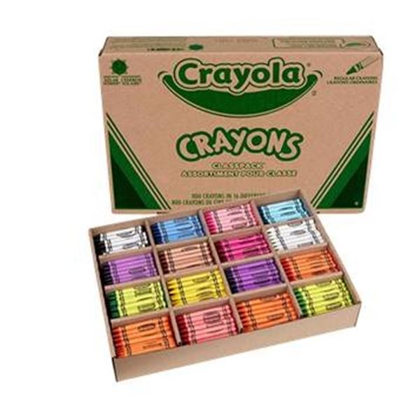 Crayola Classpack 800 Crayons Assortment