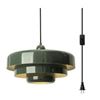 Image 1 : DoungRos Plug-in Green 3-Layer Pendant