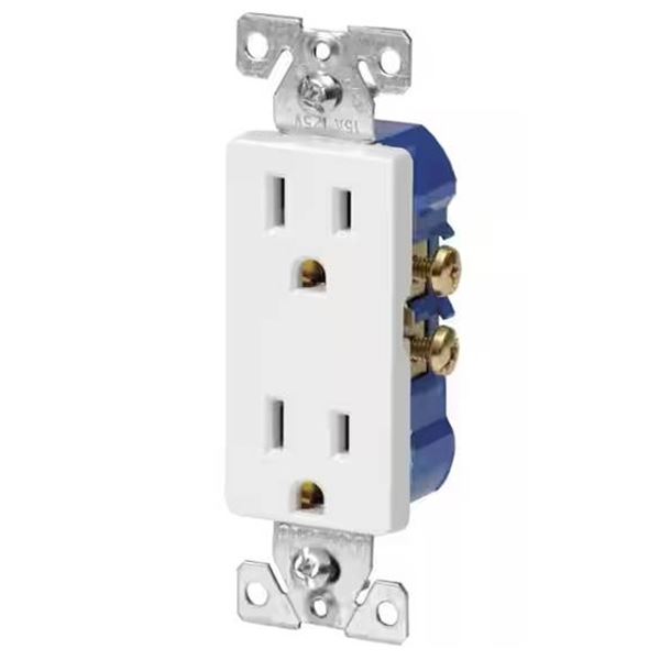 Eaton Decorator Duplex Receptacle 15A - 10 pack