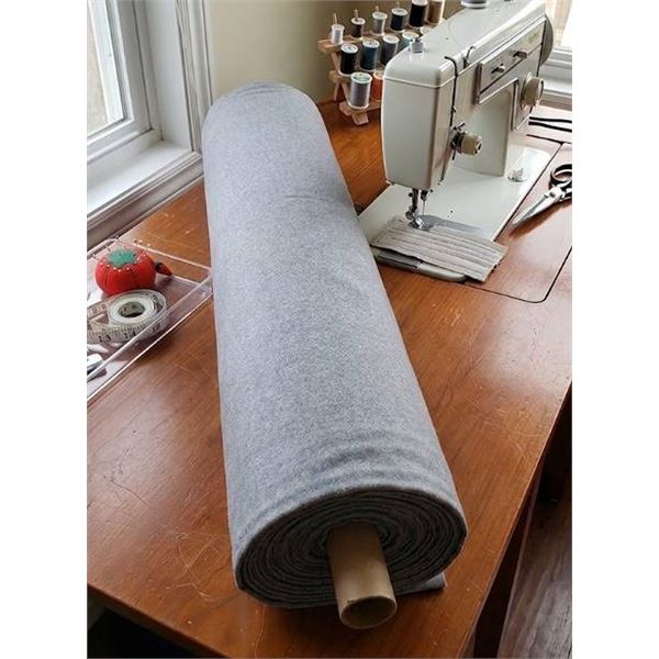 Coraltex Heather Grey Fabric Roll 36m