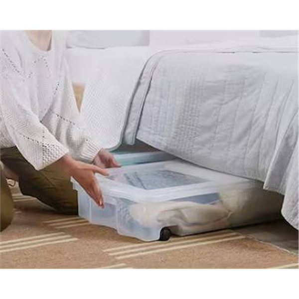 Plastic Storage Organizer Case Set