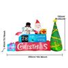 Image 1 : 8ft Inflatable Christmas Countdown Decor
