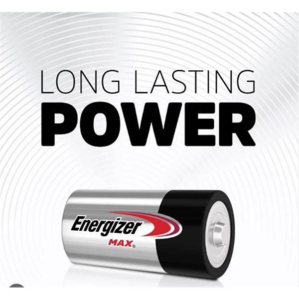 Energizer Max C Alkaline Batteries 3 packs of 4