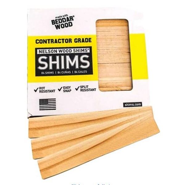 Nelson Wood Contractor Grade Shims