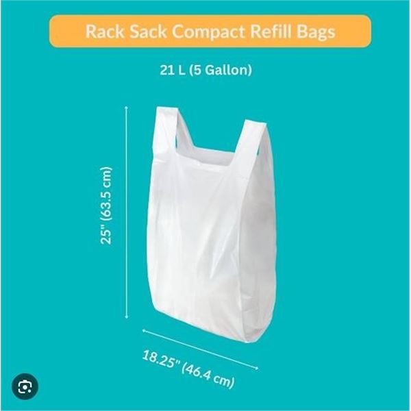 Racksack 96-Pack Trash Bag Refills (4x96 count)