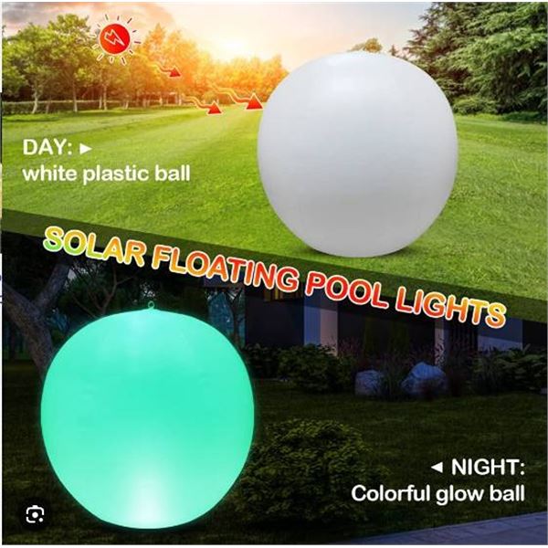 GloGlobe Solar LED Floatable Light