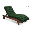 Image 1 : chaise lounge cushions 7" Green