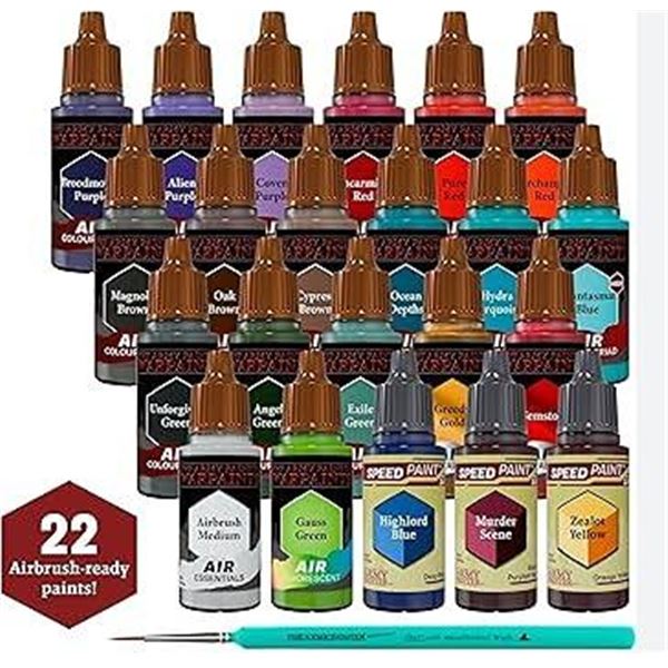 Army Painter Warpaints Air Paint Set 22 ct
