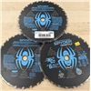 Image 1 : Spyder Tarantula 7-1/4" 24T Saw Blades (3)