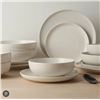 Image 1 : Home Inspiration by Safdie Porcelain Dinnerware Set, 16-pieces