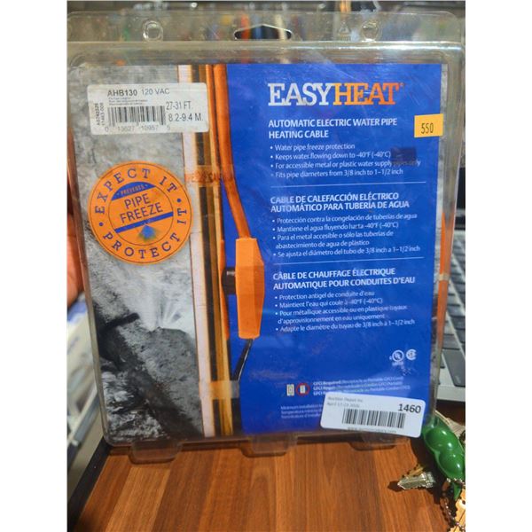 EasyHeat AHB130 Pipe Heating Cable 6ft