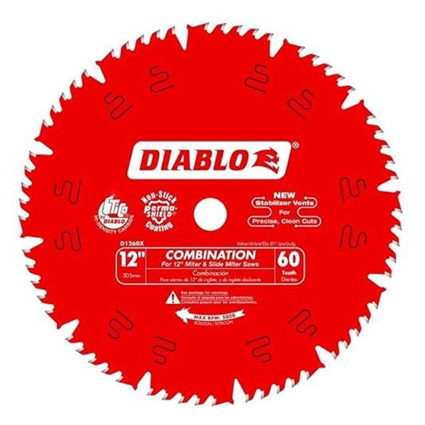 Diablo D1260X 12" 60T Circular Saw Blade