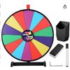 Image 1 : 18in Spinning Prize Wheel, 14 Slots