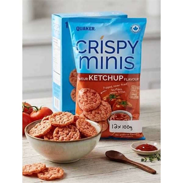 Crispy Minis KECHUP Chips 12x100g