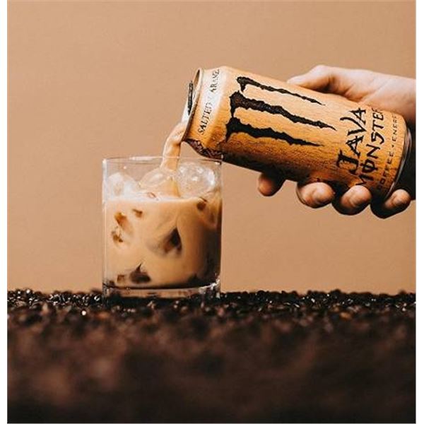 Monster Java Caramel Energy Drink 12x444ml