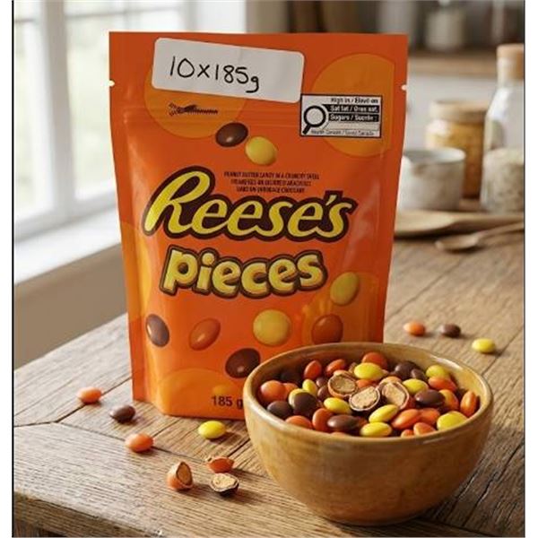 Reese's Pieces 185g Packs, 10 Units