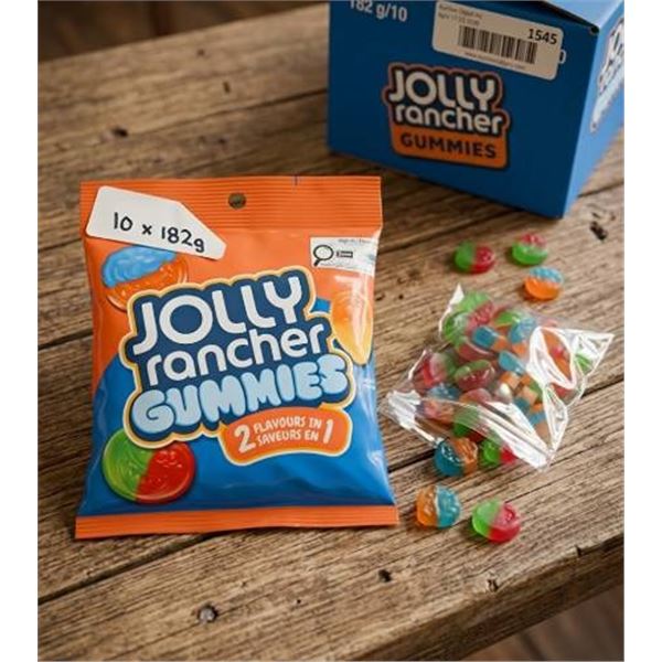 Jolly Rancher Gummies 10-Pack, 182g Each