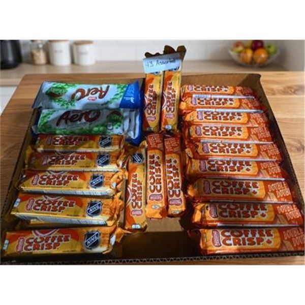 Nestlé Coffee Crisp and Aero Bars Assorted