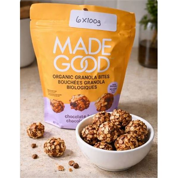 MadeGood Organic Granola Bites 6x100g