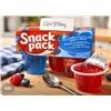 Image 1 : Snack Pack Juicy Gels 12x39g Raspberry/Mixed Berry flavor