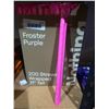Image 1 : Froster Purple Straws 200-Pack 11"