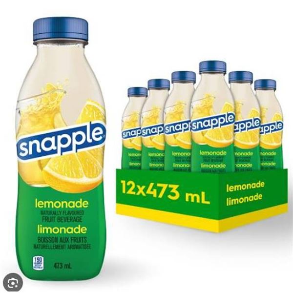 Snapple Lemonade 12x473ml Pack
