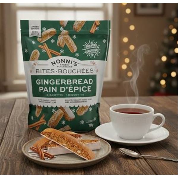 Nonni's Gingerbread Biscotti 794g Bag