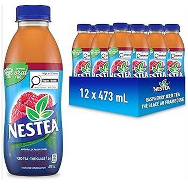 Nestea Raspberry 473ml Bottles, 12-Pack