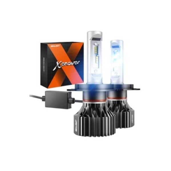Sealight H4/9003/HB2 LED Light Bulbs, Pack of 2, Plug and Play