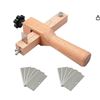 Image 1 : CJRSLRB Leather Cutter Tool with Scale and Accessories