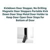 Image 3 : Kickdown Door Stopper With Magnetic Function for Bottom of Door
