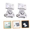 Image 1 : KingseaÂ 2pcs Spring Loaded Butterfly Latches Hardware for Wooden Box Jewelry Box and Cabinets