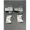 Image 2 : KingseaÂ 2pcs Spring Loaded Butterfly Latches Hardware for Wooden Box Jewelry Box and Cabinets