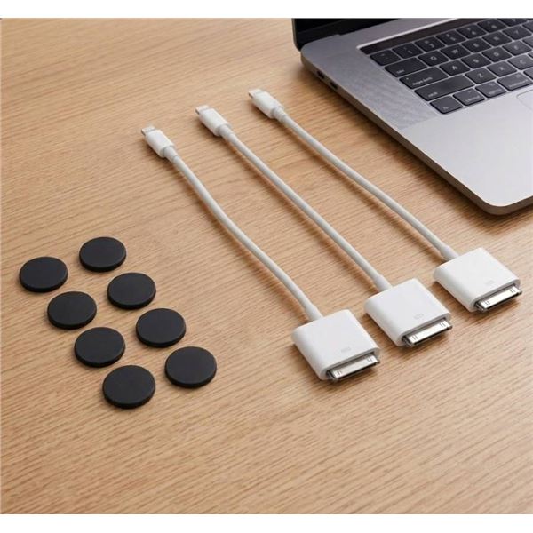 Laptop Bottom Case Rubber Feet and USB-C to 3.5mm Adapter Accessories