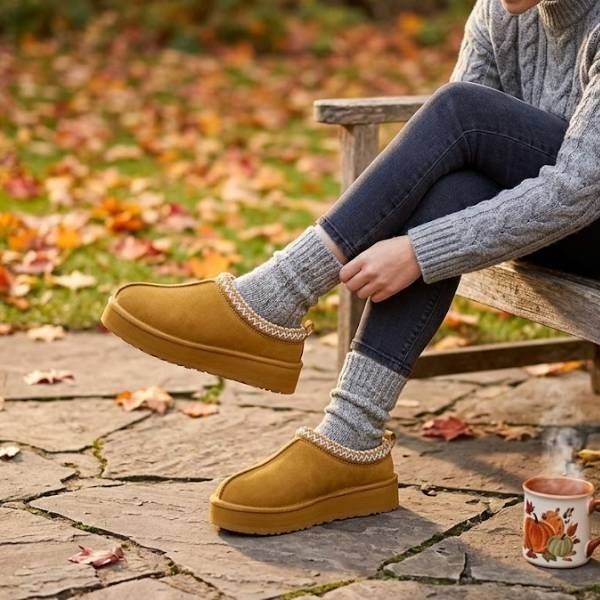 Â Slippers with Rubber SolesÂ women (9.5 US) and men (8 US).