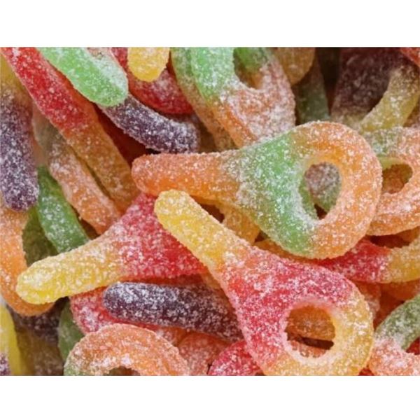 Mighty Marked Sour Soothers Candy, 12 Bags of 150 g Each