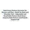 Image 3 : Adjustable Hump Correction Belt for Posture Support