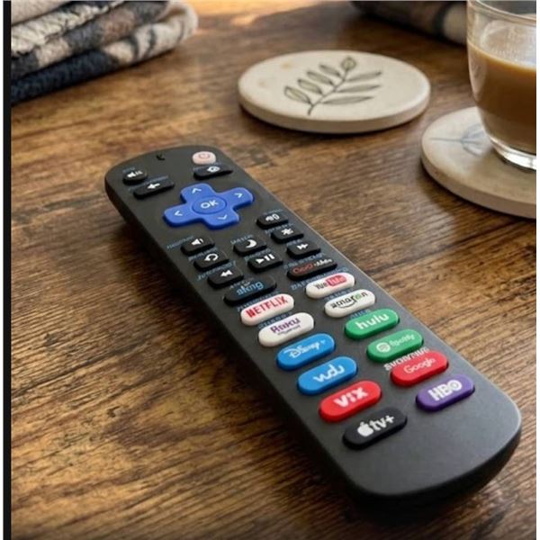 Universal Remote for Roku TV With Pre-Set Shortcut Buttons
