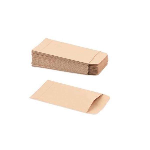 Lot of 3 - 120 Pcs Small Kraft Paper Envelopes, 10 x 6 cm