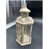 Image 4 : Decorative Hexagonal Lantern with Glass Panels
