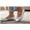 Image 1 : Dream Pairs Silver ShoesÂ  Size 5