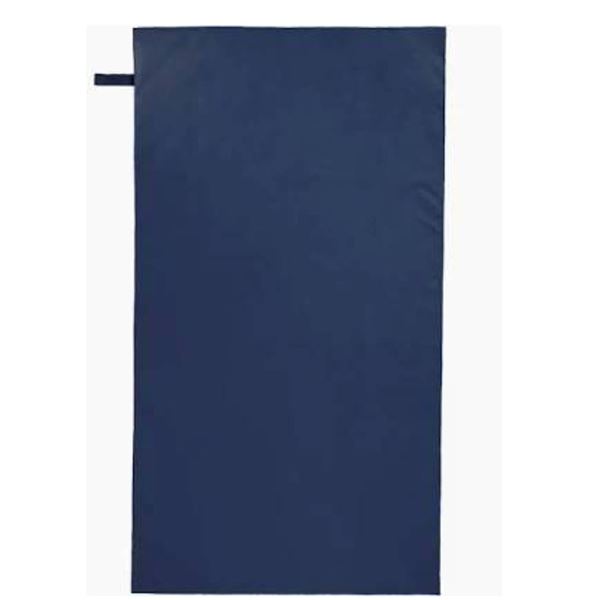 Amazon Basics Microfiber Towel, 70.9 Inches x 35.4 Inches, Blue