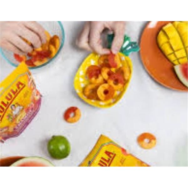 Cholula Chamoy Tropical Ring Mix Gummies (HB596180) - 15 x 100g