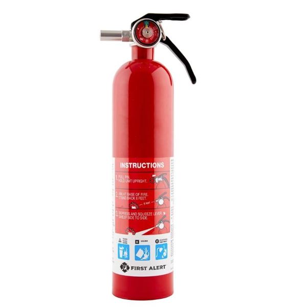 First Alert FE10GR GARAGE10 Fire Extinguisher, Red