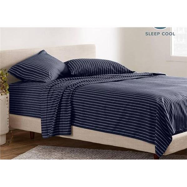 Bare Home Queen Sheet Set - Luxury 1800 Ultra-Soft Microfiber Bed Sheets - Double Brushed - Deep Poc