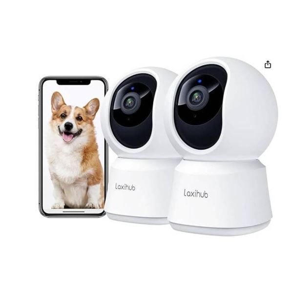 Laxihub P2T-2PACK Wi-Fi PT Cameras With 2K Resolution