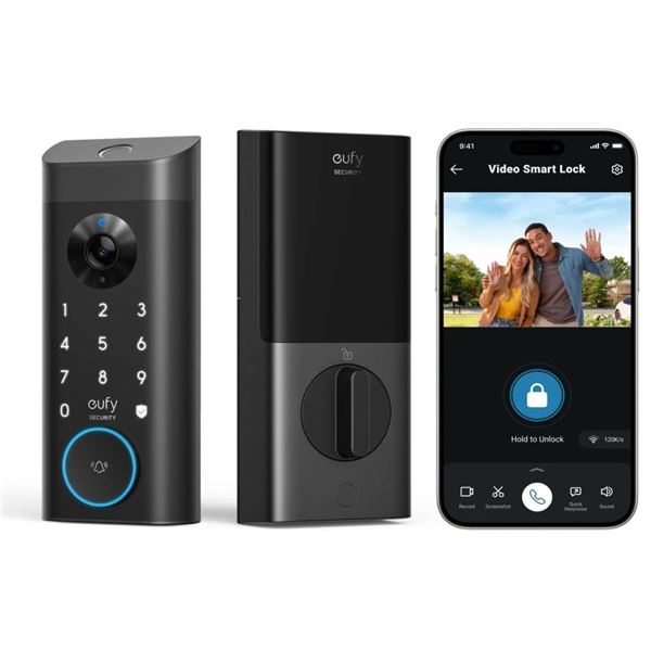 Eufy Security Video Smart Lock E330 with 2K Resolution and Wi-Fi Support