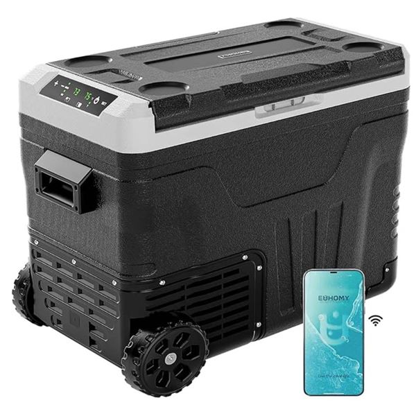 Euhomy 12 Volt Refrigerator, Model CFB-50, 50L Capacity